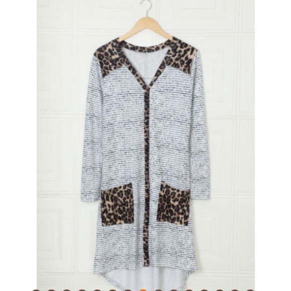 Last Long Striped Cardigan - Picture 9 of 10